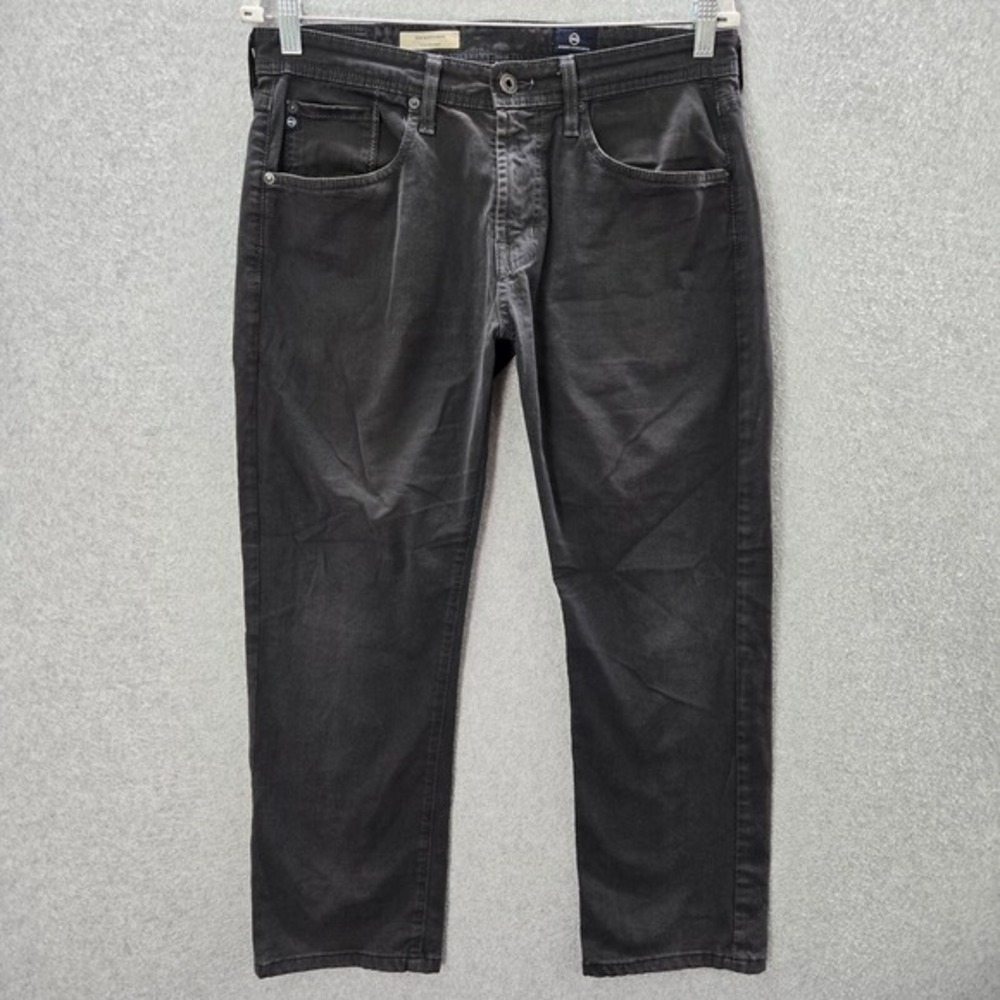 AG Adriano Goldschmied Men Jeans 31 Gray The Matchbox Slim Straight